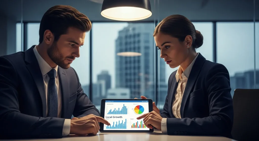 Analiza wyników kampanii lokalnego marketingu