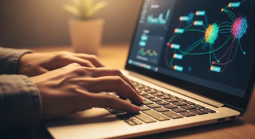 Specjalista konfigurujący słowa kluczowe w Google Ads