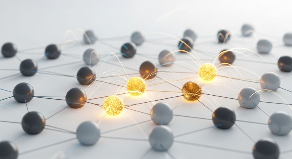 Wizualizacja sieci adresów internetowych i wyróżnienie tych premium pod sprzedaż domen