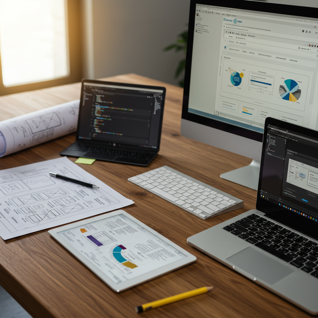 Etapy tworzenia strony internetowej: od koncepcji po gotowy projekt