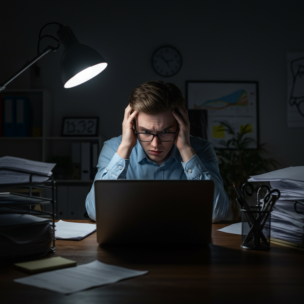 Frustracja i brak spójności w wizerunku online.