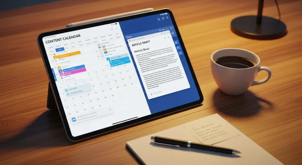 Kalendarz publikacji treści i planowanie artykułów blogowych