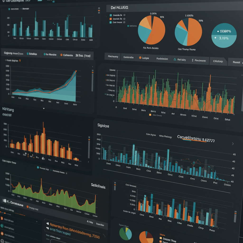 Panel analityczny Google Ads z wykresami i danymi o efektywności kampanii