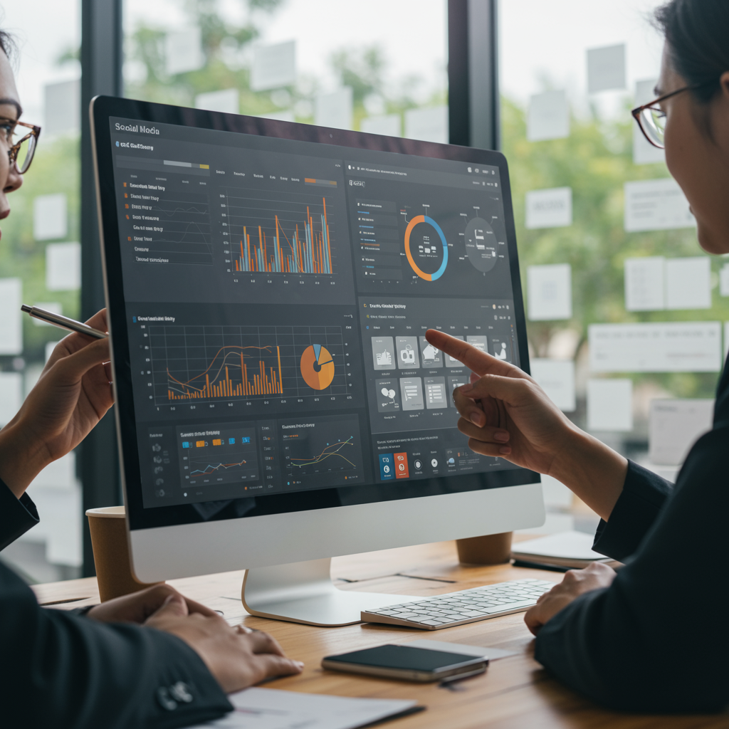 Planowanie strategicznej kampanii social media z analizą danych
