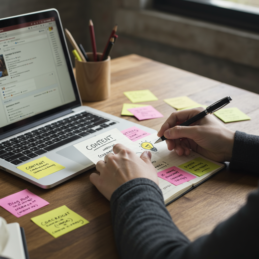 Planowanie strategii content marketingowej i tworzenie treści