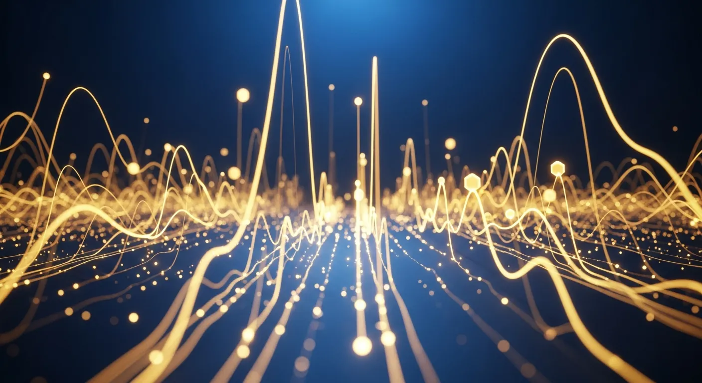 Abstrakcyjna wizualizacja wzrostu cyfrowego i pozycjonowania stron