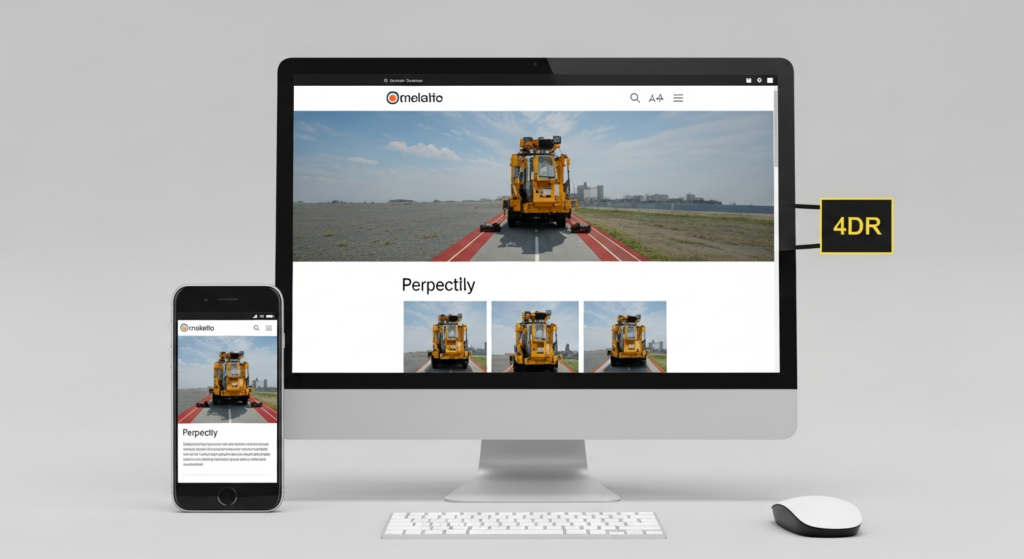 Responsywne strony internetowe na telefonie i komputerze