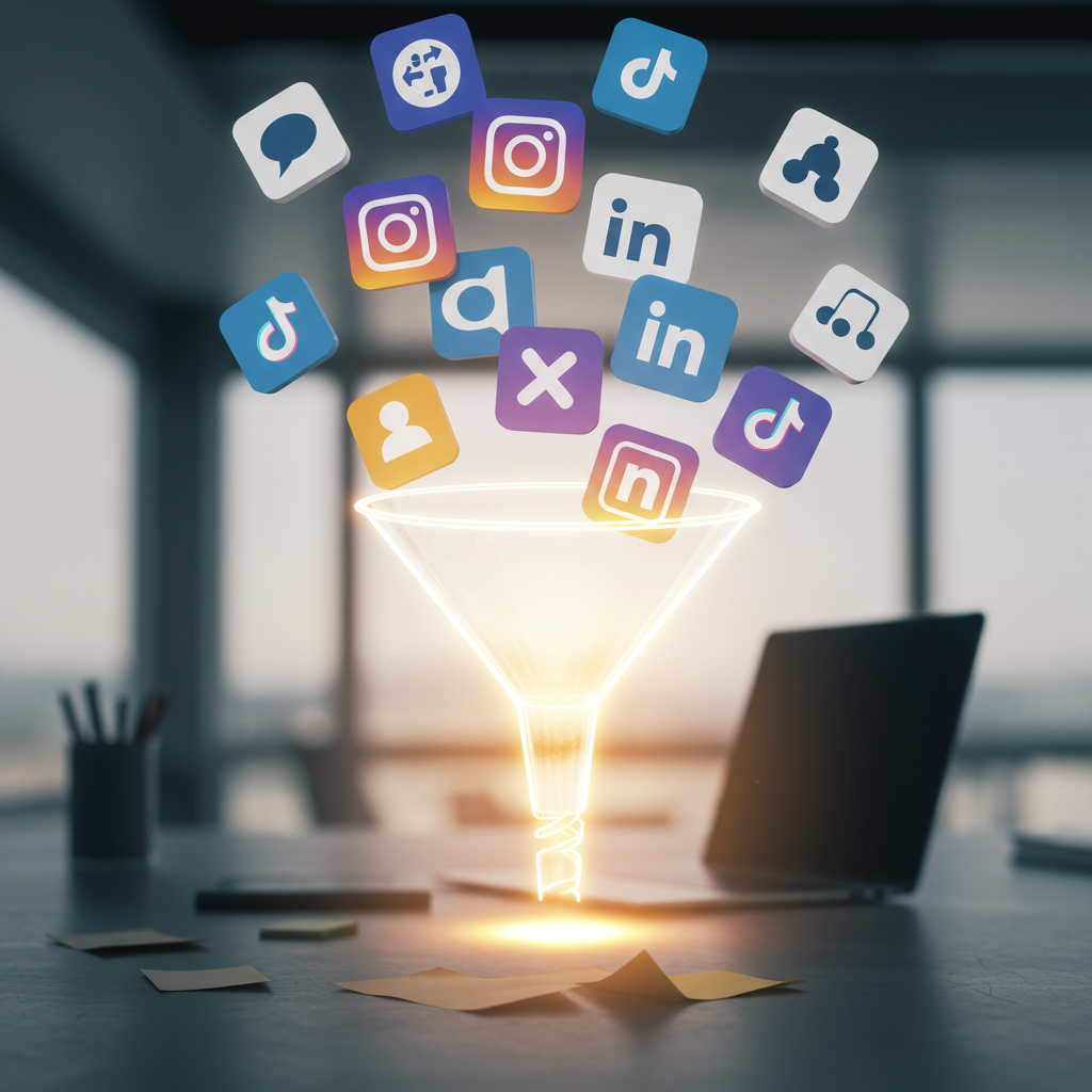 Strategiczna obsługa social media w działaniu, generowanie leadów