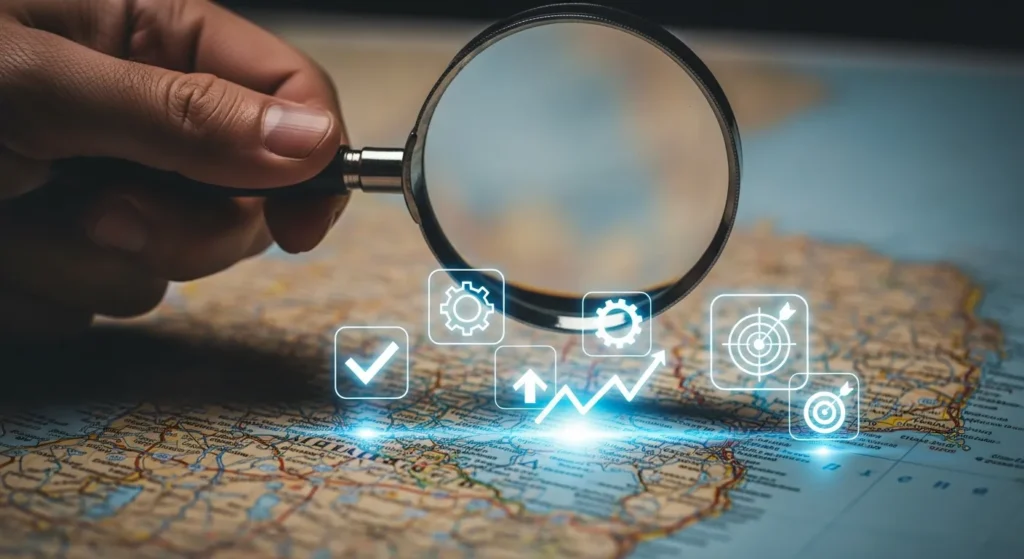 Analiza i optymalizacja widoczności firmy na mapie