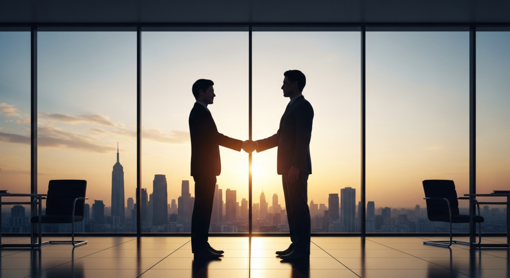 Finalizacja transakcji przez agencję interaktywną obsługującą sprzedaż domen klienta