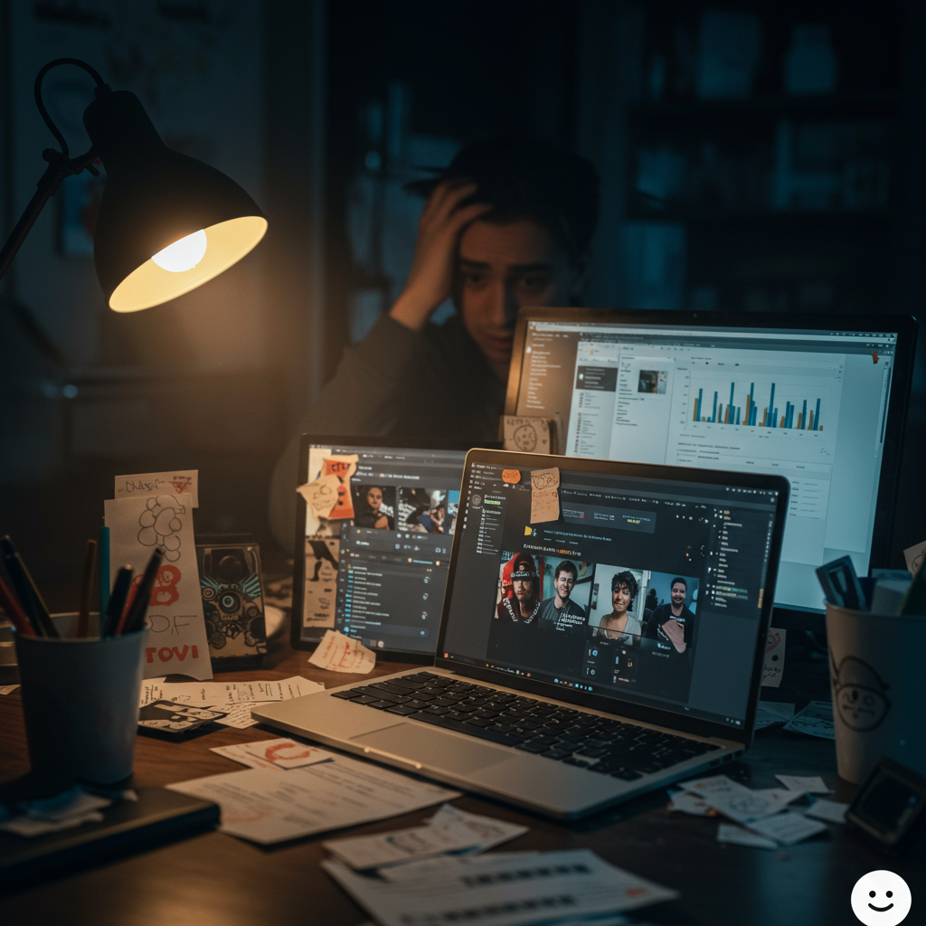 Zdezorganizowane zarządzanie mediami społecznościowymi i brak strategii